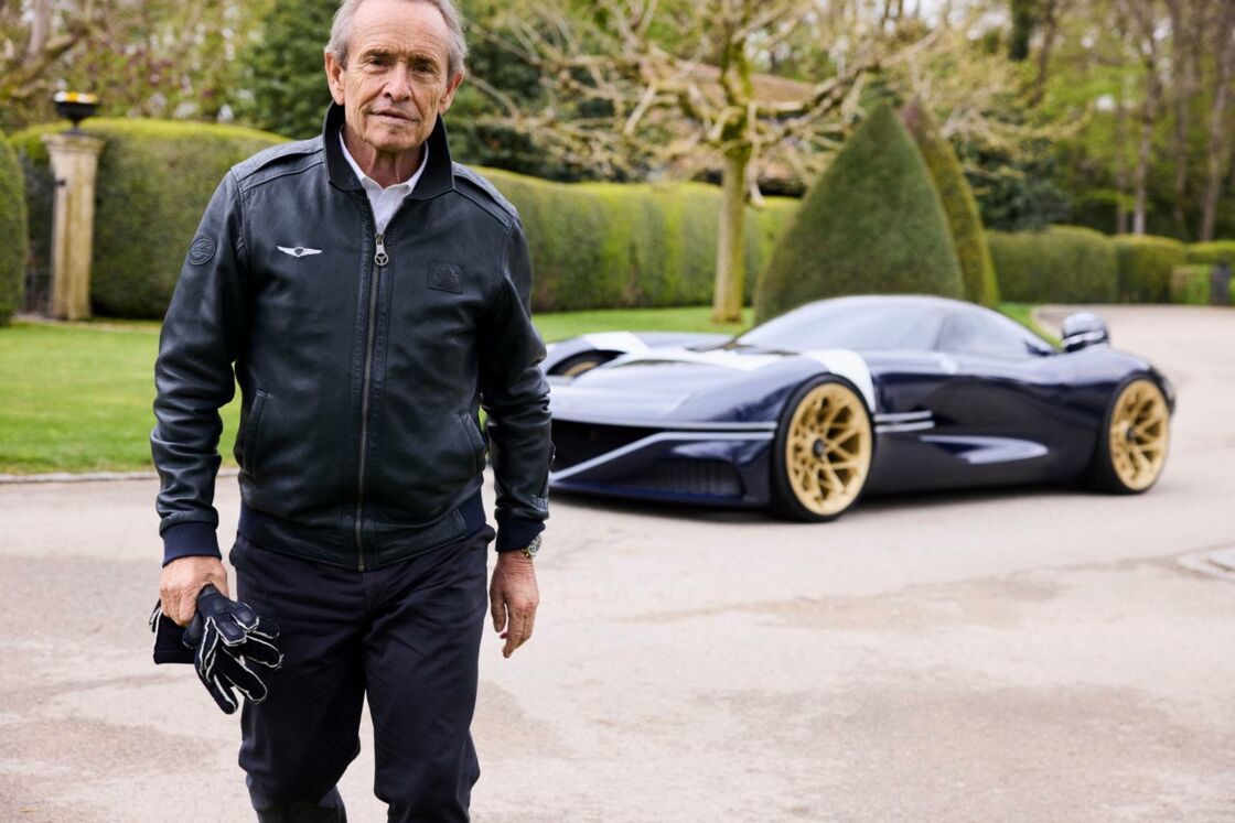 Jacky Ickx und Genesis X Gran Berlinetta Tribute