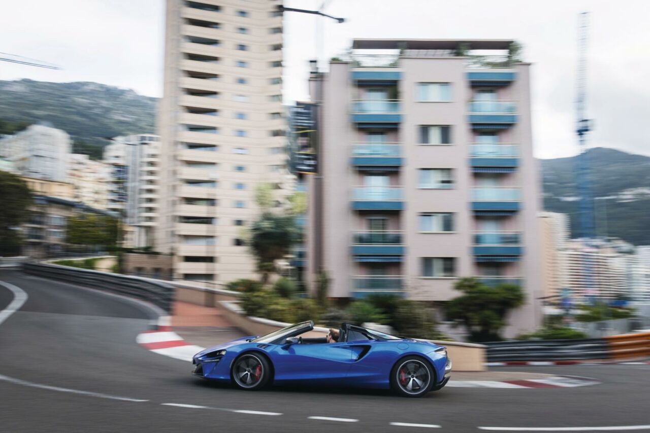 McLaren Artura Spider in Monaco