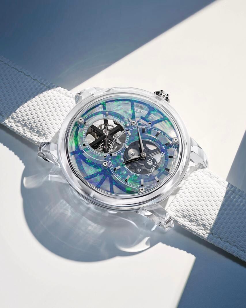 Jaquet Droz Tourbillon Skelet Sapphire Opal