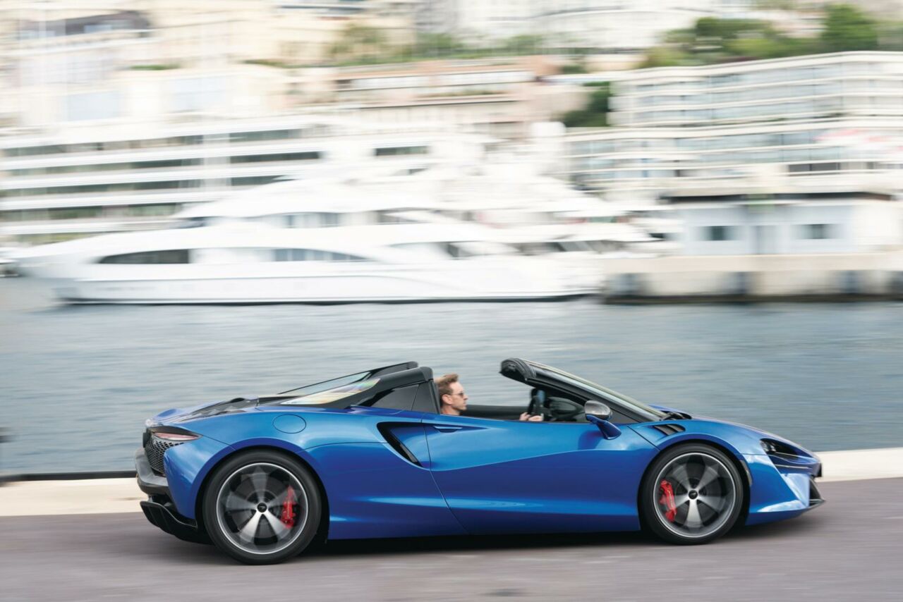 McLaren Artura Spider in Monaco