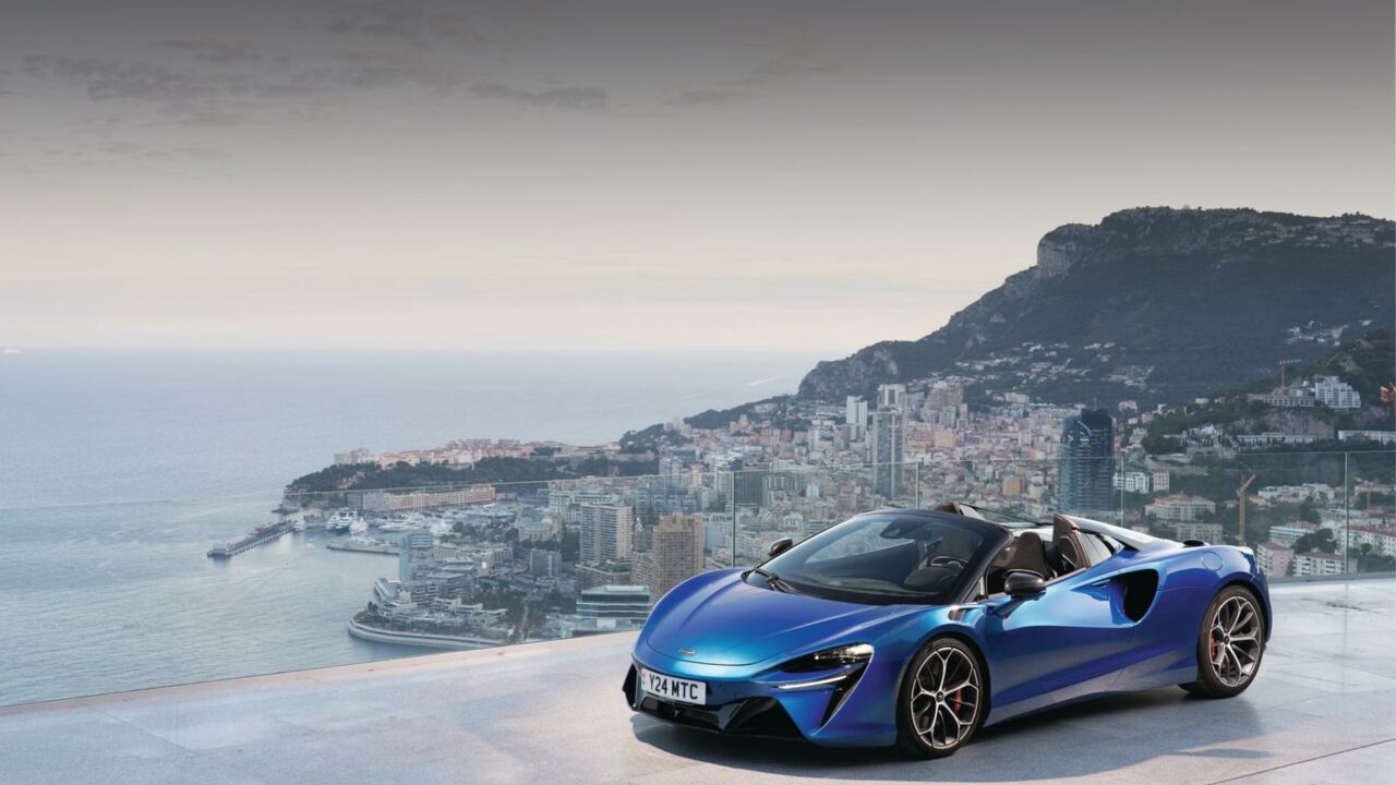 McLaren Artura Spider in Monaco