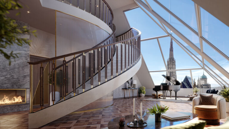 Luxus Penthouse Mandarin Oriental Residenzen 